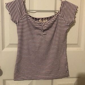 Off the shoulder shirt